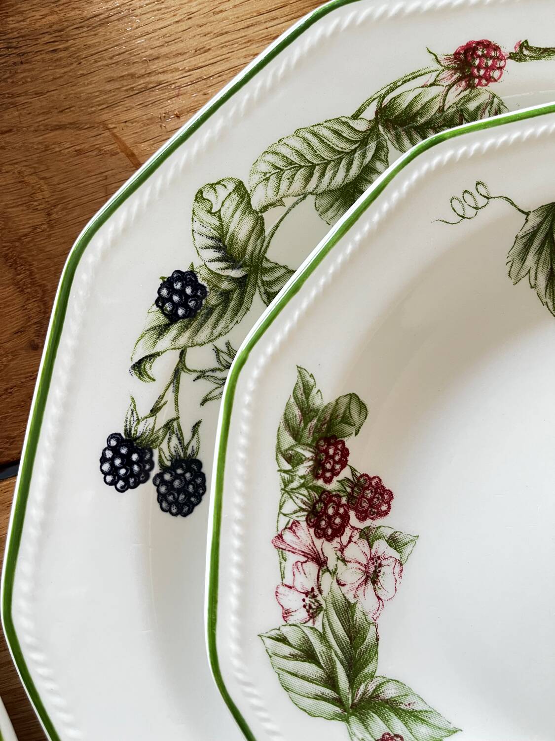 Service vaisselle anglaise