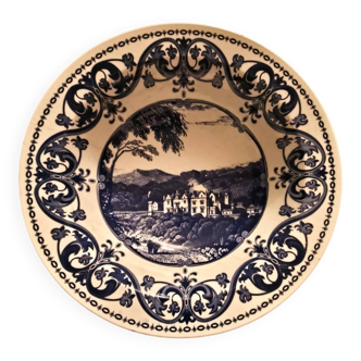 Vintage decorative deep dish ceraminter italy