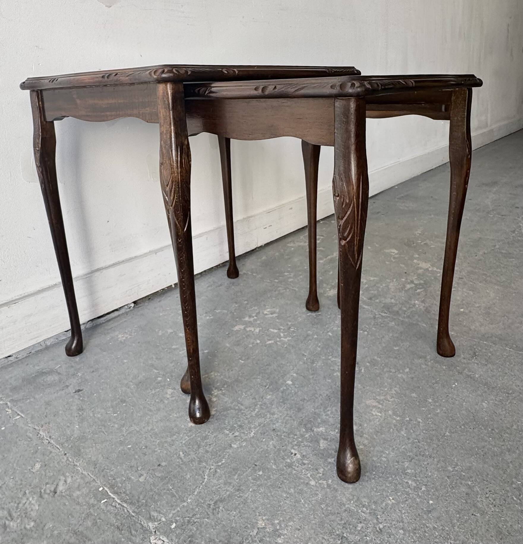 Ensemble de tables gigognes vintage