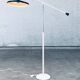 Panama Floor Lamp in Black by Wim Rietveld for Gispen, 1957