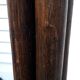 Rattan coat rack