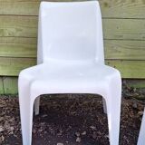 Pair of Helmut Batzner chairs for Bofinger