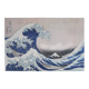 Katsushika Hokusai: The Great Wave off Kanagawa, signed lithograph