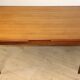 Danish Scandinavian extendable dining table in teak, 1960.