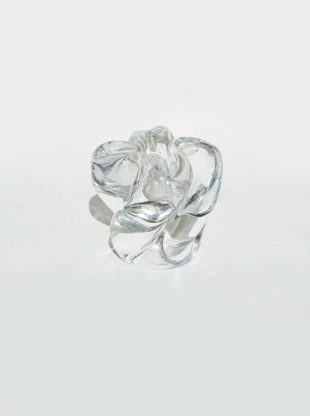 Swirl candle holder, Sèvres
