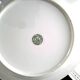 6 Flat plates in Chartres-sur-Cher porcelain, Limoges paste and enamel