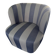 Fauteuil GUBI Swift – Commande spéciale en tissu Kvadrat x Raf Simons