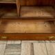 Vintage Wooden Wardrobe, 1930s, Czechoslovakia