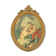 Cadre vintage scène romantique