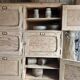 Fabulous workshop furniture with 16 lockers and doors.