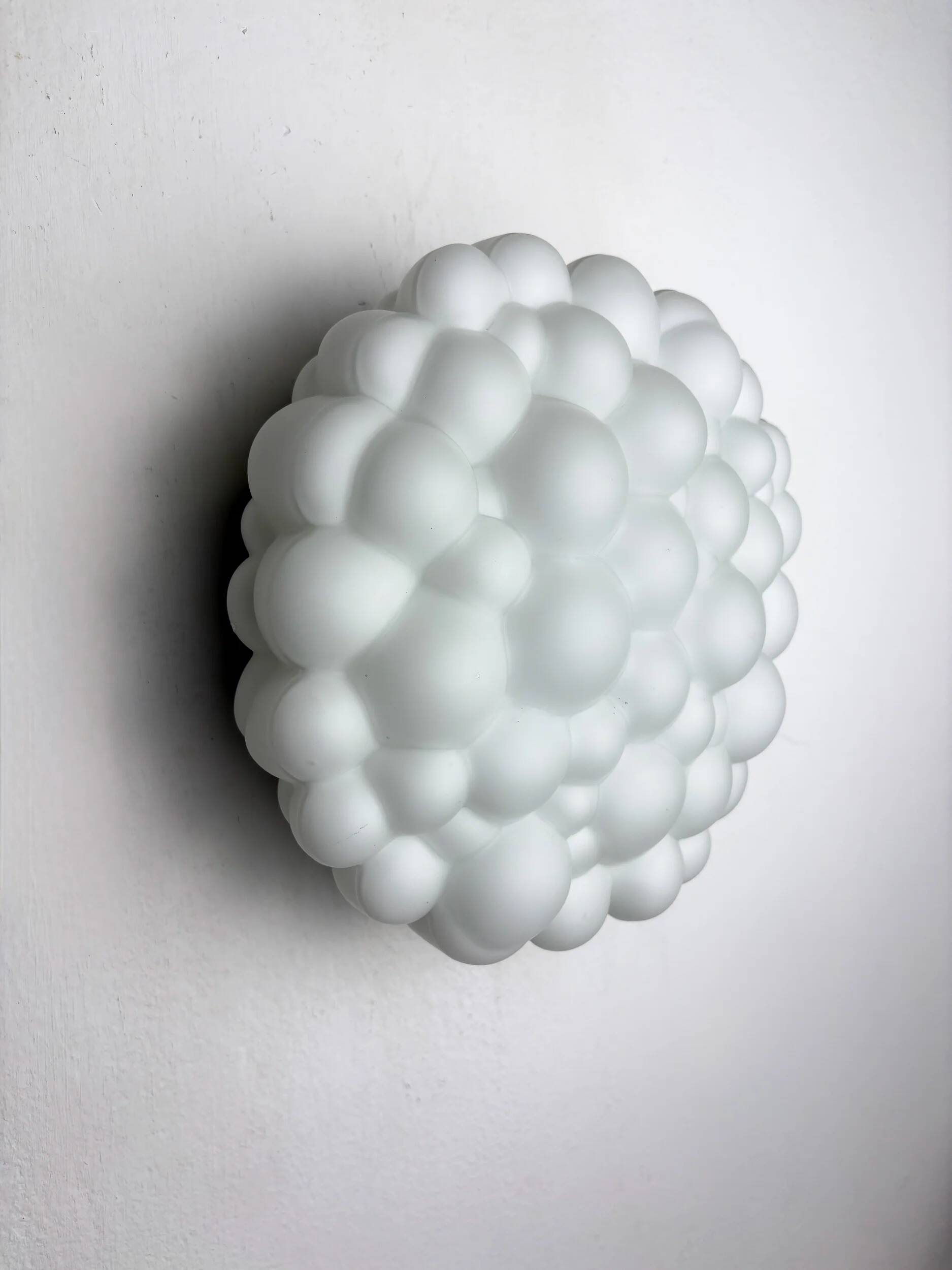 Bubbles wall lamp by Helena Tynell for Limburg, Germany, 1970