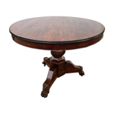 Mahogany empire table
