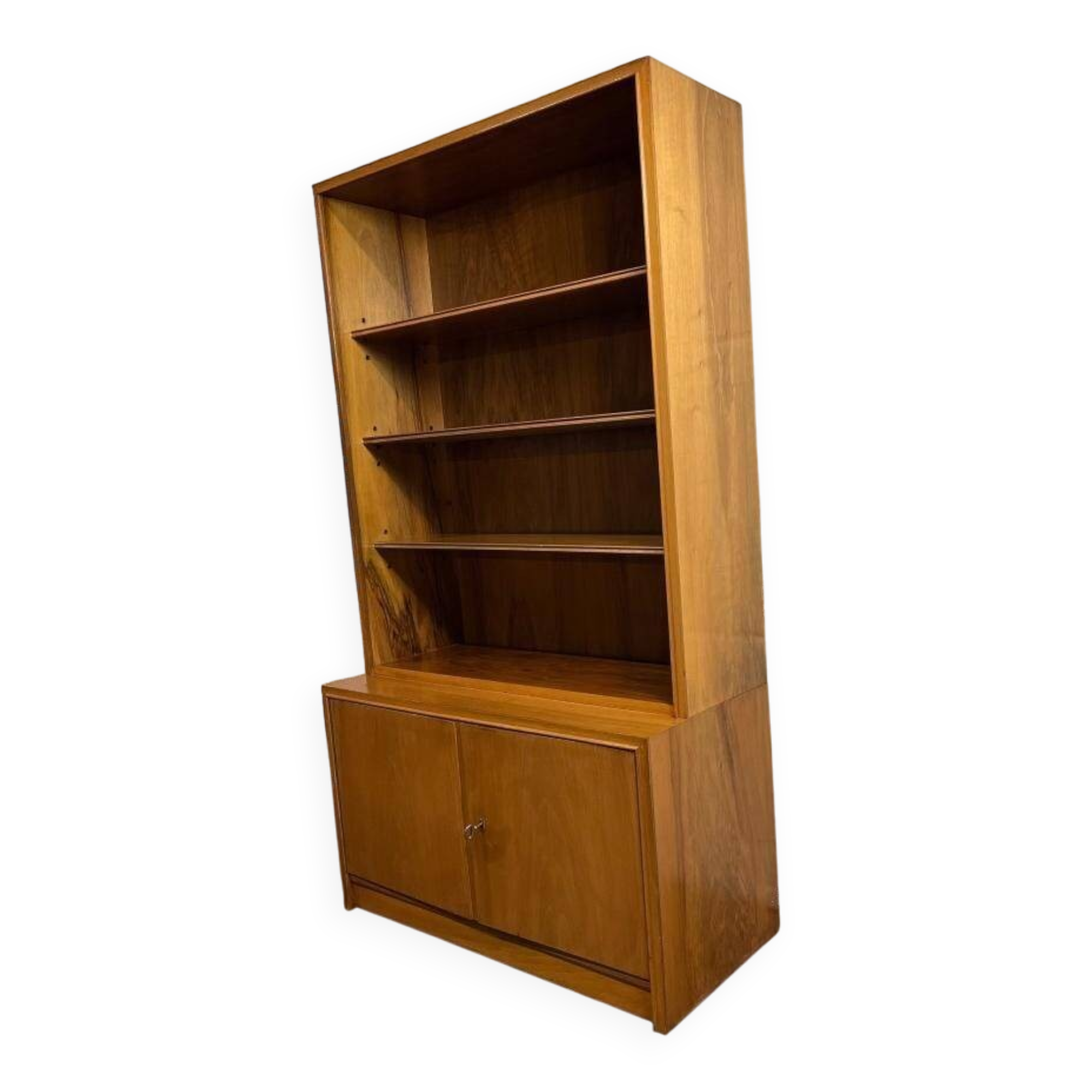 Vintage wooden library/display cabinet
