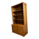 Bibliothèque/vitrine vintage en bois