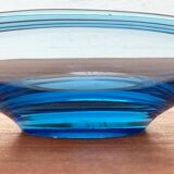 Art glass bowl from the Mid-Century Danish Thule series by Per Lütken for Holmegaard, 1960s.