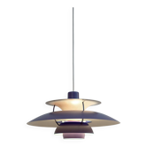Danish Pendant Lamp PH5 by Louis Poulsen in purple color