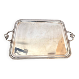 Large silver metal top