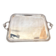 Large silver metal top