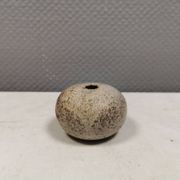 Small, lovely "hollow" ceramic vase, Danish from the 1970s.