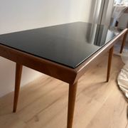 Czechoslovak Coffee Table by Jiri Jiroutek Mid-Century in Opax Glass