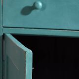 Ancienne commode de chambre vert émeraude (c.1920) #4