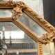 Mirror has wooden closed and gilded stucco  Napoleon III 19th century