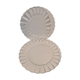 Set of 2 Duralex Marguerite Plates Lesieur Oil – 22.5 cm – vintage