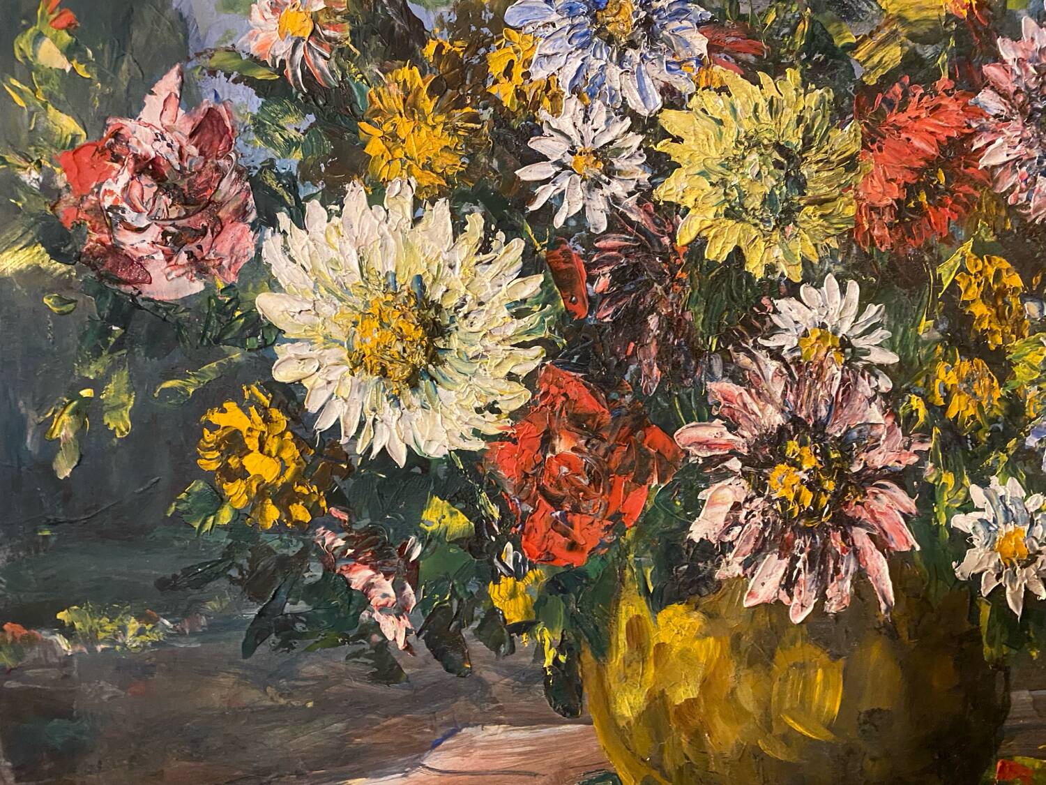Tableau bouquet de fleurs