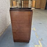 Marble top sideboard with mirror