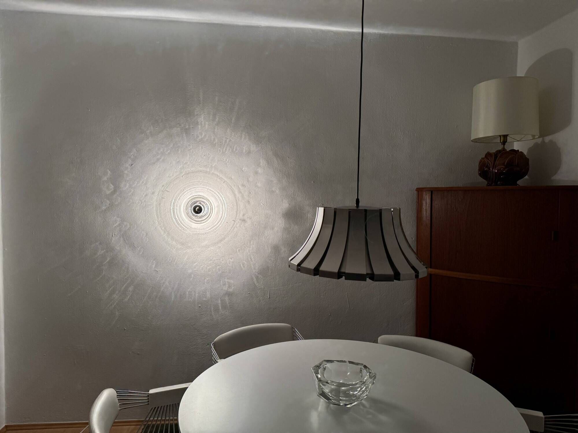 Donut Wall or Ceiling Lamp by J.T. Kalmar