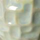 Cache pot en faience effet nacre vintage
