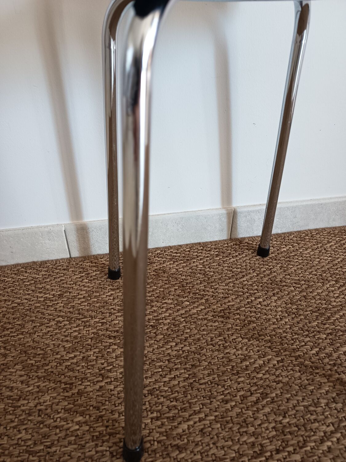 Vintage steel tube stool