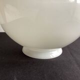 Opaline glass globe lampshade - vintage