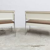 1970 wooden kitchen corner bench set