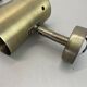 set of 2 minimalist Brass hole pattern "downlight" wall Light Spots, Italy