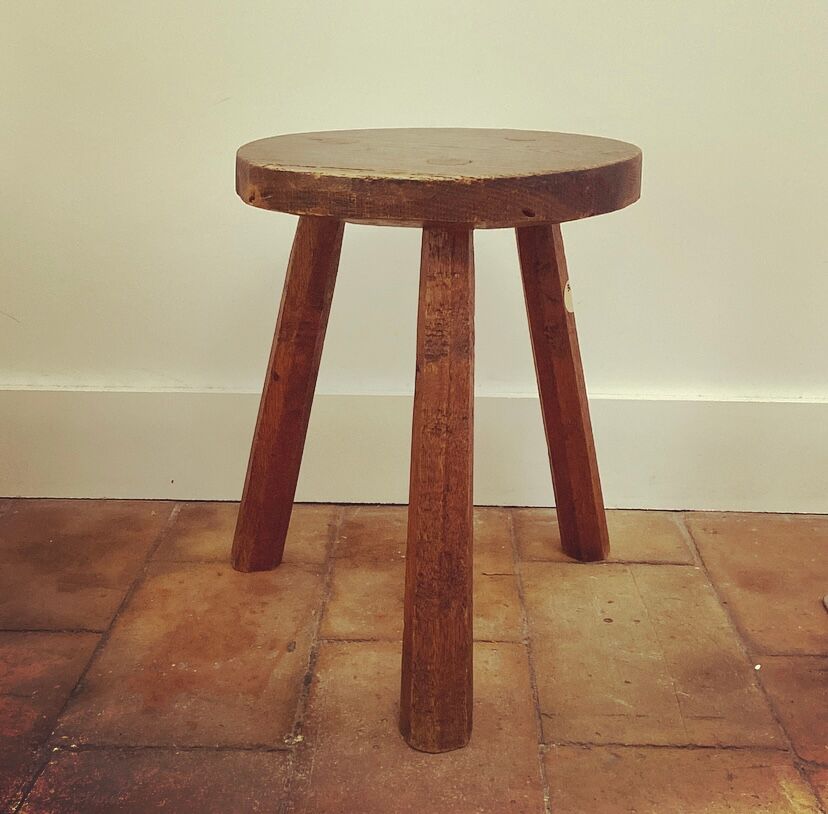 Wooden stool