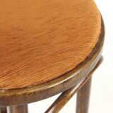 Thonet Design Bentwood Bar Stools No. 73 By Ton