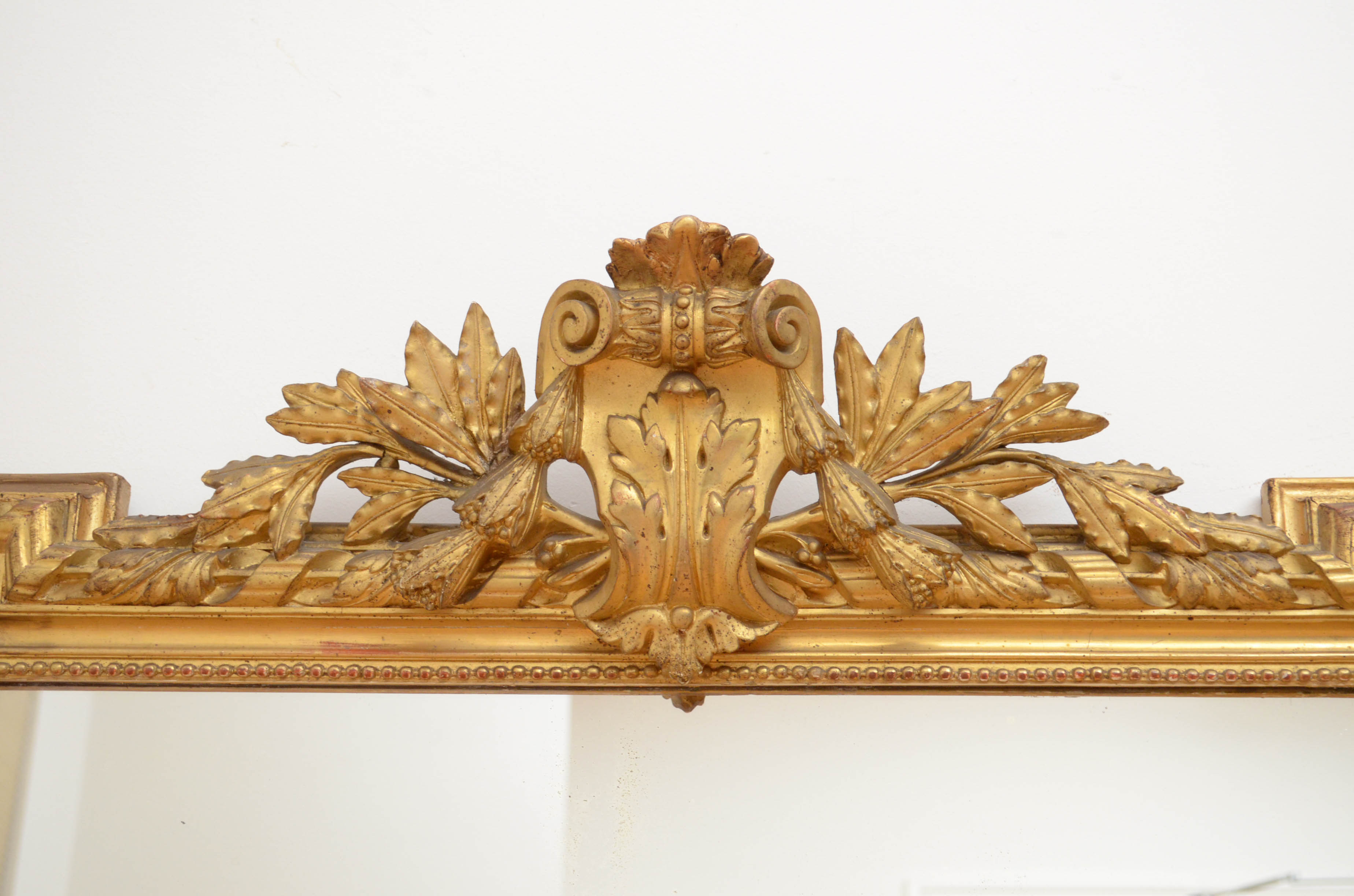 French 19th century wall mirror - 145x84cm