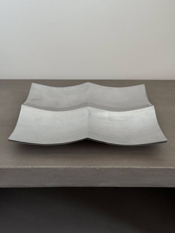 Vide Poche Vintage En Métal Design Space Age