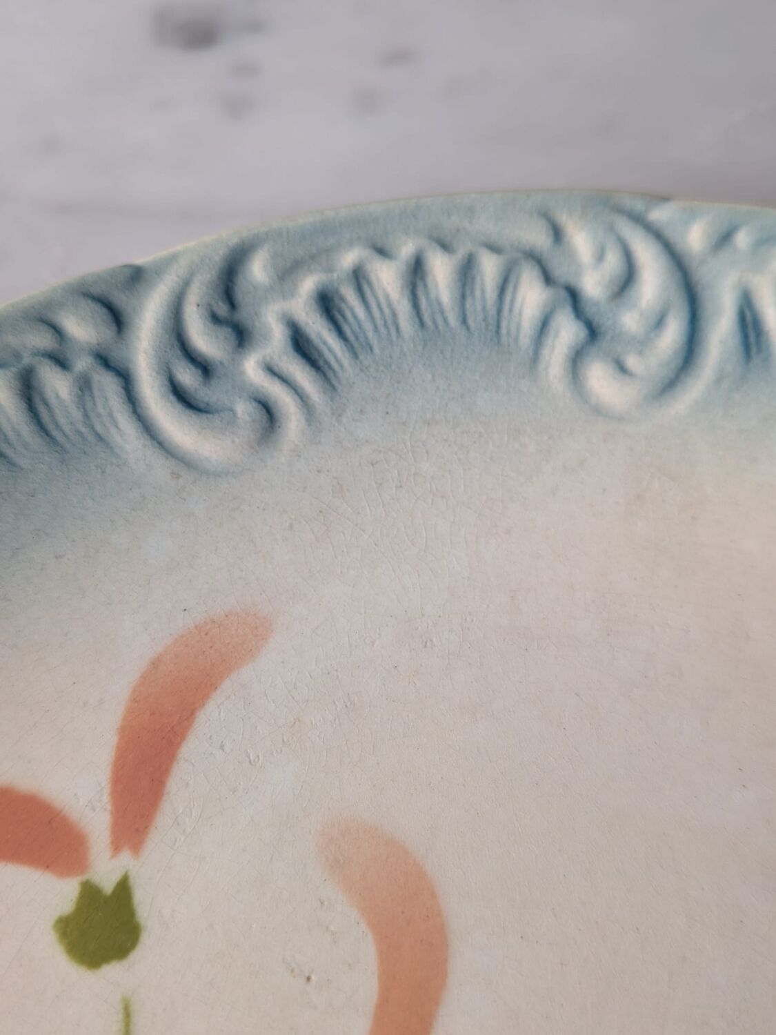 Badonviller plate 19th century