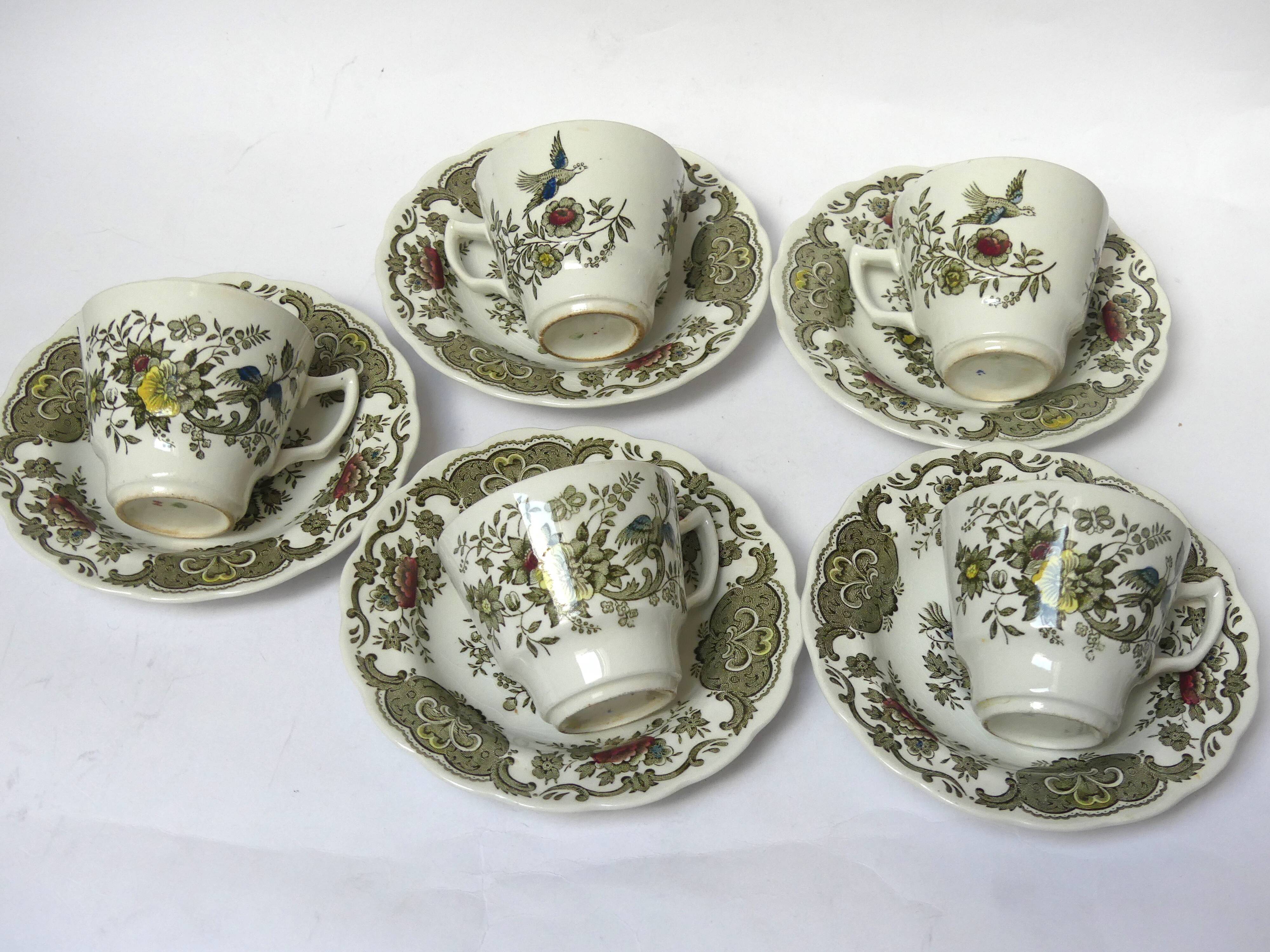 Ridgway English coffee cups