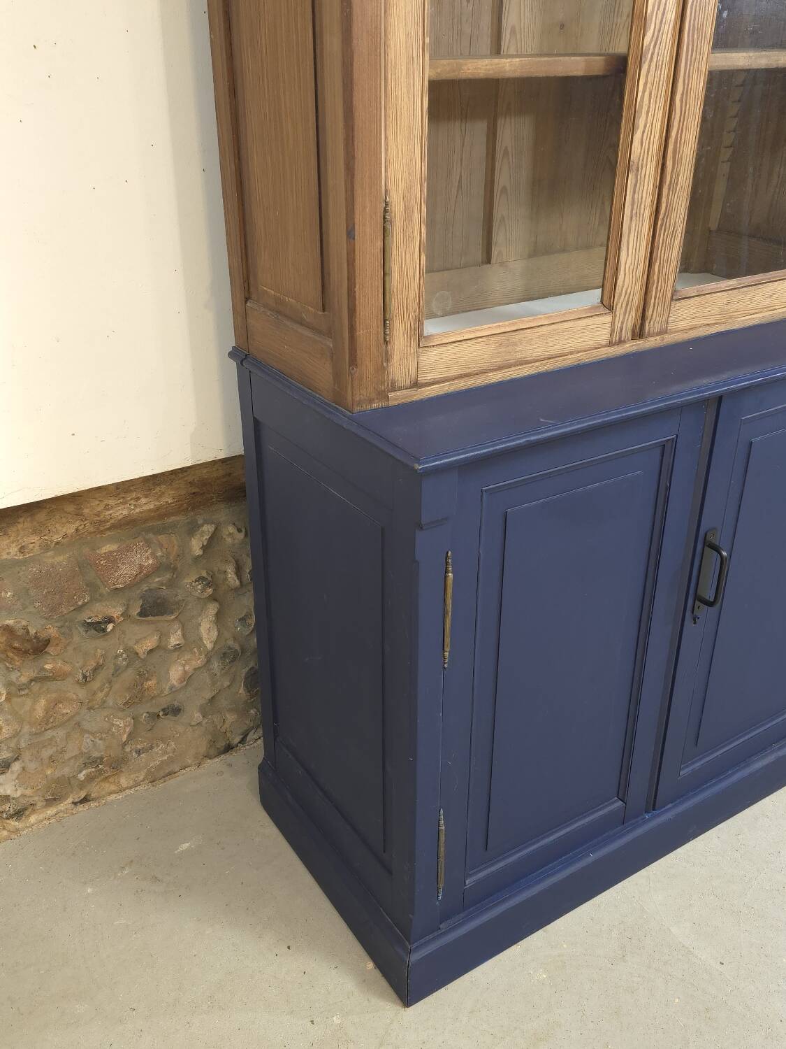 Old pharmacy display case circa 1930