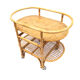 Berceau en rotin vintage pour bébé