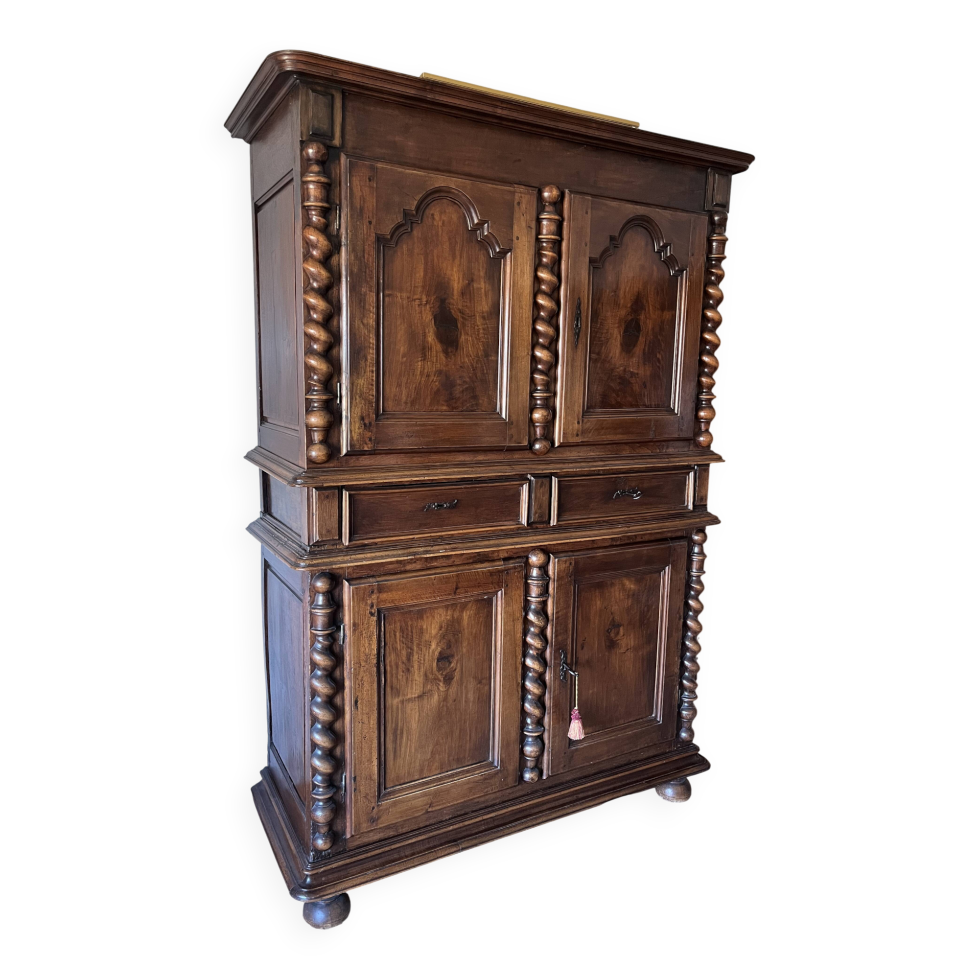 Meuble 2 corps Louis XIII