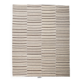 8x10 Dark Brown & Beige Kilim Rug 239x293Cm SK 35486
