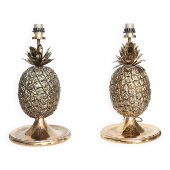 Lampes de table ananas de Hans Turnwald pour Freddotherm