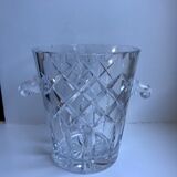 Crystal ice bucket 60s-70s
