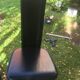 Set of 6 Chairs Arta Roset Line in Black Leather