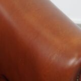 Club Chair in Cowhide Leather