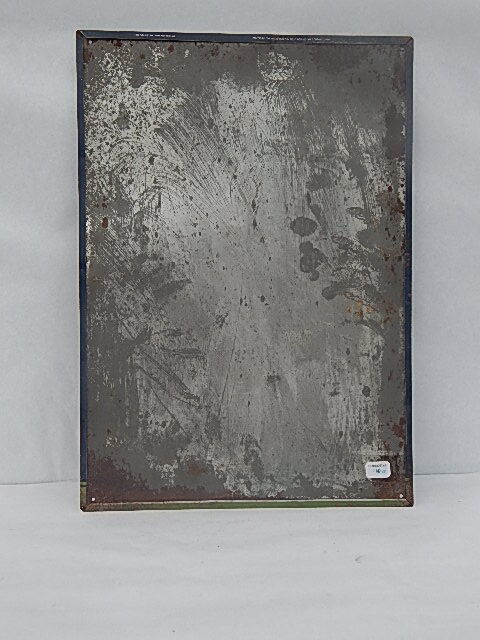 Advertising metal plate Bidi Durga India